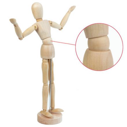 Манекен человека художественный BRAUBERG ART CLASSIC, женский, дерево, высота 30 см., 191290 Манекен человека художественный BRAUBERG ART CLASSIC, женский, дерево, высота 30 см., 191290