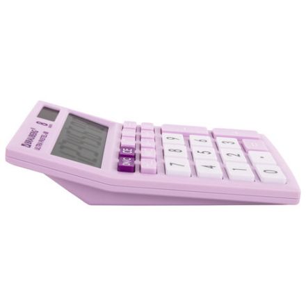 Калькулятор настольный BRAUBERG ULTRA PASTEL-08-PR, КОМПАКТНЫЙ (154x115 мм), 8 разрядов, двойное питание, СИРЕНЕВЫЙ, 250516 Калькулятор настольный BRAUBERG ULTRA PASTEL-08-PR, КОМПАКТНЫЙ (154x115 мм), 8 разрядов, двойное питание, СИРЕНЕВЫЙ, 250516