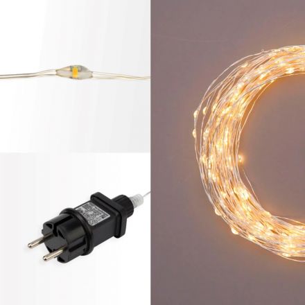Гирлянда светодиодная РОСА с трансформ.100м,1000LED,тепл бел,303-236 Гирлянда светодиодная РОСА с трансформ.100м,1000LED,тепл бел,303-236