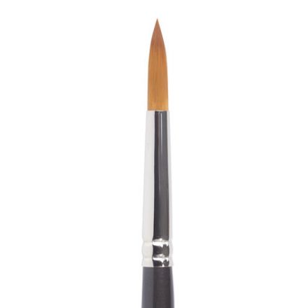 Кисть художественная профессиональная BRAUBERG ART CLASSIC, синтетика мягкая под колонок, круглая, № 6, короткая ручка, 200691 Кисть художественная профессиональная BRAUBERG ART CLASSIC, синтетика мягкая под колонок, круглая, № 6, короткая ручка, 200691