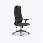 Кресло Sit 8 B1-9D - X2+Bahama /Uh00/Wh12/D02P(M09.B11.G19.W02) Черный-Тем.серый
