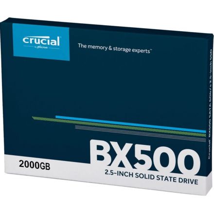 SSD накопитель Crucial BX500 2TB 2.5 Client SATA(CT2000BX500SSD1)