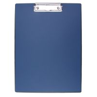 Папка-планшет Attache A4 пластиковая синяя без крышки