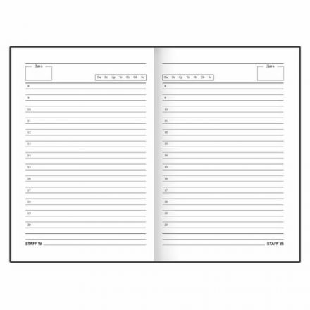 Ежедневник недатированный А5 (145х215 мм), ламинированная обложка с фольгой, 128 л., STAFF, "Butterfly", 113524 Ежедневник недатированный А5 (145х215 мм), ламинированная обложка с фольгой, 128 л., STAFF, "Butterfly", 113524