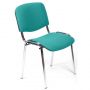 Стул UP_EChair Rio(ИЗО) хром, ткань зеленая С34 Стул UP_EChair Rio(ИЗО) хром, ткань зеленая С34