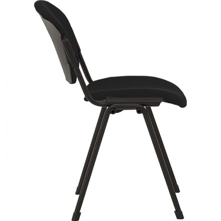 Стул UA_ERA  черный каркас / ткань черная С-11