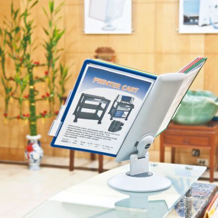 Демосистема настольная на 10 панелей, с 10 цветными панелями А4, вращающаяся, BRAUBERG, 235337 Демосистема настольная на 10 панелей, с 10 цветными панелями А4, вращающаяся, BRAUBERG, 235337