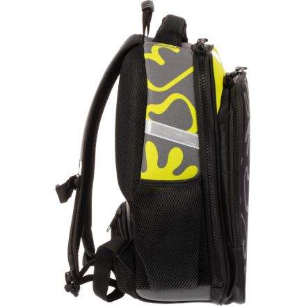 Ранец Комус Класс Stright Casual Погнали, серый,2 отд, эргоном. Спинка Ранец Комус Класс Stright Casual Погнали, серый,2 отд, эргоном. Спинка