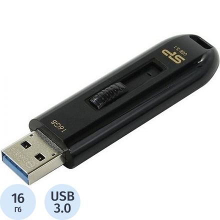 Флеш-память Silicon Power Blaze B21 16Gb/USB 3.1/Черный (SP016GbUF3B21V1K) Флеш-память Silicon Power Blaze B21 16Gb/USB 3.1/Черный (SP016GbUF3B21V1K)