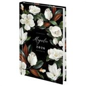 Ежедневник датированный 2026 145х215 мм, А5, STAFF, ламинированная обложка, "Магнолия", 117326 Ежедневник датированный 2026 145х215 мм, А5, STAFF, ламинированная обложка, "Магнолия", 117326