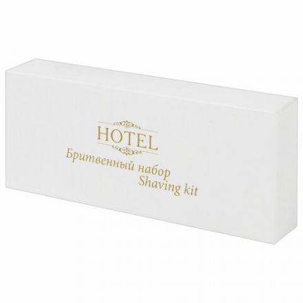 Бритвенный набор КОМПЛЕКТ 200 шт., HOTEL (крем для бритья + станок), картон, 2000121 Бритвенный набор КОМПЛЕКТ 200 шт., HOTEL (крем для бритья + станок), картон, 2000121