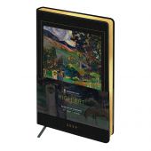 Ежедневник датированный 2026г., А5, 176л., твердый переплет, кожзам, Greenwich Line "High Art. Gauguin", золотой срез