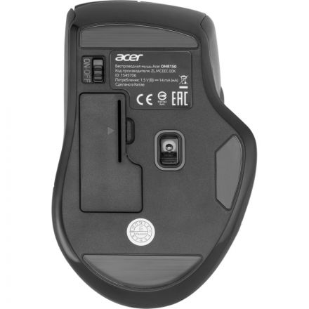 Мышь компьютерная Acer OMR150 black (1600dpi) wireless USB(ZL.MCEEE.00K) Мышь компьютерная Acer OMR150 black (1600dpi) wireless USB(ZL.MCEEE.00K)