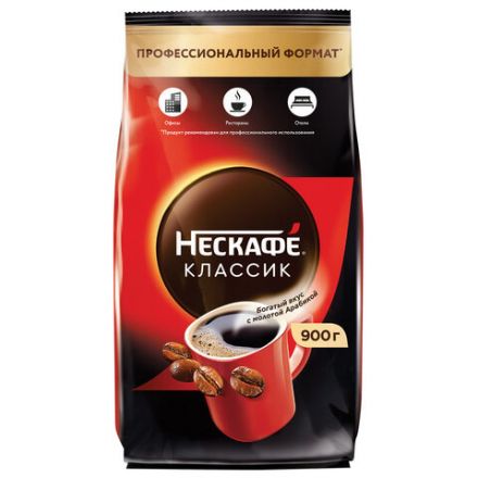 Кофе растворимый NESCAFE "Classic" 900 г, 12397458 Кофе растворимый NESCAFE "Classic" 900 г, 12397458