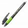Ручка стираемая гелевая с грипом BIC "Gelocity Illusion", ЧЕРНАЯ, корпус черный, линия 0,3 мм, 516523