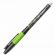 Ручка стираемая гелевая с грипом BIC "Gelocity Illusion", ЧЕРНАЯ, корпус черный, линия 0,3 мм, 516523