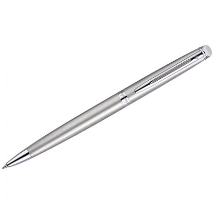 Ручка шариковая Waterman "Hemisphere Stainless Steel PT" синяя, 1,0мм, подарочная упаковка Ручка шариковая Waterman "Hemisphere Stainless Steel PT" синяя, 1,0мм, подарочная упаковка