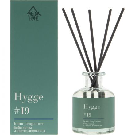 Аромадиффузор Hygge 19 Бобы тонка и цветок апельсина 50мл, АР 100-562 Аромадиффузор Hygge 19 Бобы тонка и цветок апельсина 50мл, АР 100-562