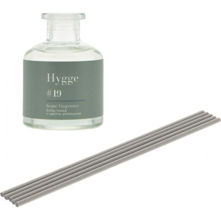 Аромадиффузор Hygge 19 Бобы тонка и цветок апельсина 50мл, АР 100-562 Аромадиффузор Hygge 19 Бобы тонка и цветок апельсина 50мл, АР 100-562