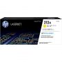 Картридж лазерный HP212AY W2122Aжелтый,дляM554dn/M555dn/M555x/M578dn/M578x