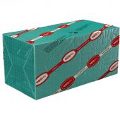 Салфетки бумажные Profi Pack 24x24 см зеленые 2-слойные 250 штук в упаковке