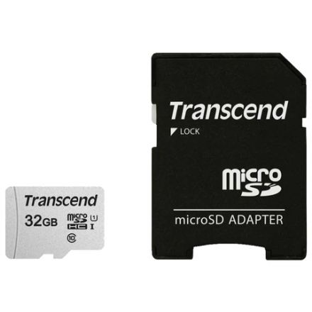 Карта памяти microSDHC 32 GB TRANSCEND UHS-I U3, 95 Мб/сек (class 10), адаптер, TS32GUSD300S-A Карта памяти microSDHC 32 GB TRANSCEND UHS-I U3, 95 Мб/сек (class 10), адаптер, TS32GUSD300S-A