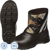 Сапоги мужские демисезонные Плутон цв. черный-камуфляж ЭВА р.42-43