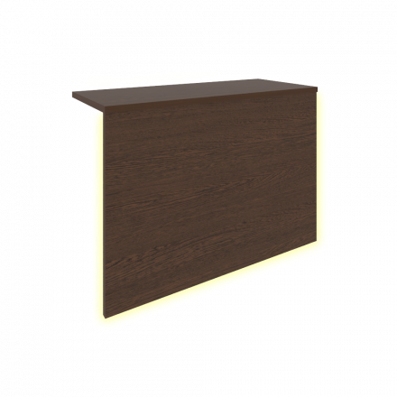 Style Накладка с подсветкой (для Л.МП-3) Л.Н-3С Венге 760*321*536
