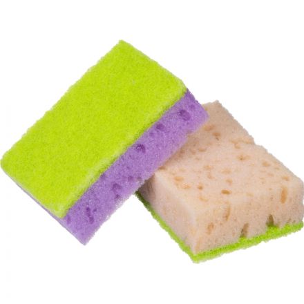 Губки для мытья посуды Master FRESH XL 100х70х33мм 5шт/уп Губки для мытья посуды Master FRESH XL 100х70х33мм 5шт/уп