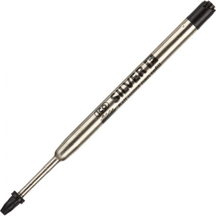 Стержень шариковый ICO Silver тип Parker черный 98 мм (толщина линии 0.5 мм) Стержень шариковый ICO Silver тип Parker черный 98 мм (толщина линии 0.5 мм)