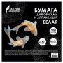 Бумага для оригами и аппликаций 21х21 см, 100 листов, белая, ОСТРОВ СОКРОВИЩ, 666175 Бумага для оригами и аппликаций 21х21 см, 100 листов, белая, ОСТРОВ СОКРОВИЩ, 666175