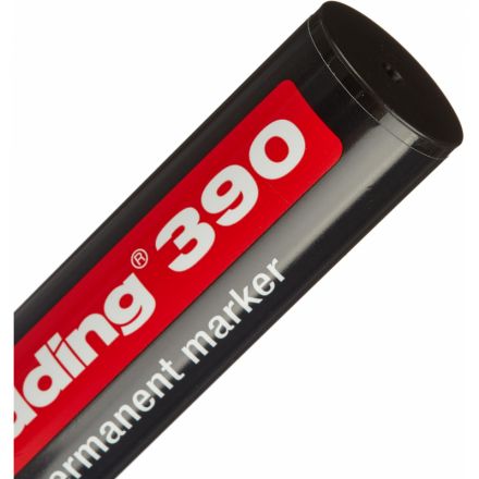 Маркер перманентный Edding E-390/1 черный (толщина линии 4-12 мм) Маркер перманентный Edding E-390/1 черный (толщина линии 4-12 мм)