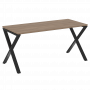 Loft Стол рабочий VR.L-SRX-4.7 Дуб аризона/Чёрный металл 1580*720*750