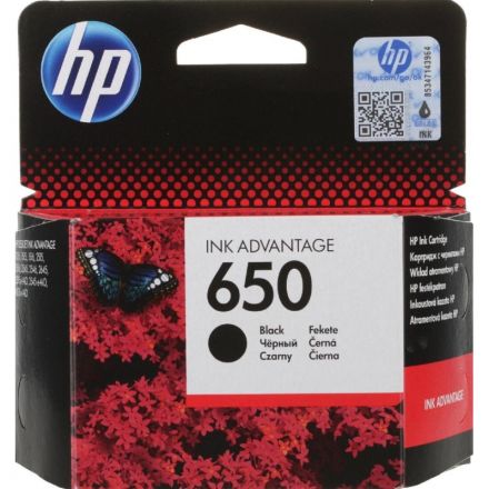 Картридж струйный HP 650 CZ101AE черный оригинальный Картридж струйный HP 650 CZ101AE черный оригинальный