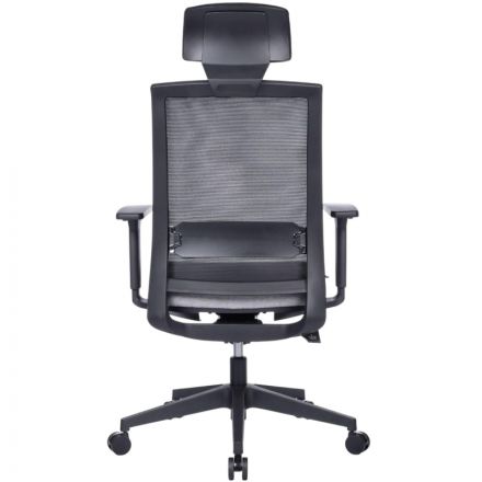 Кресло RV_Style 6215A Черный/Серый Кресло RV_Style 6215A Черный/Серый