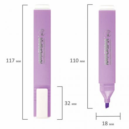 Текстовыделитель ЮНЛАНДИЯ "COLORSTAR PASTEL", ЛАВАНДОВЫЙ, линия 1-4 мм, 151714 Текстовыделитель ЮНЛАНДИЯ "COLORSTAR PASTEL", ЛАВАНДОВЫЙ, линия 1-4 мм, 151714