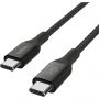 Кабель Belkin (CAB015bt1MBK)BoostCh.240W PD USB-C/USB-C Braided каб:1м.черн Кабель Belkin (CAB015bt1MBK)BoostCh.240W PD USB-C/USB-C Braided каб:1м.черн