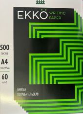 Офисная бумага EKKO (А4, 60 г/кв.м., белизна 60% CIE, 500 листов)