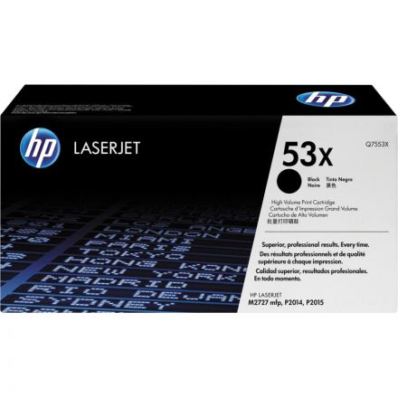 Картридж лазерный HP 53X Q7553X чер. пов.емк. для LJ 2015