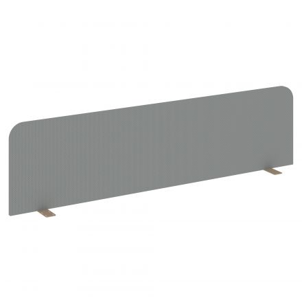 Estetica Экран продольный (ткань-СЕТКА) ES.TEKR.S-158 Dark Grey Metallic/Латте металл 1580 *410*18