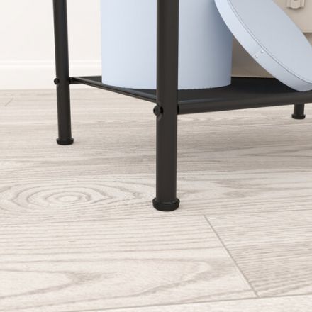 Стеллаж на металлокаркасе "Валенсия-13", 455х300х855 мм, 3 полки, черный, СТВ13 Ч Стеллаж на металлокаркасе "Валенсия-13", 455х300х855 мм, 3 полки, черный, СТВ13 Ч