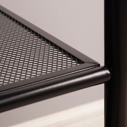 Стеллаж на металлокаркасе "Валенсия-13", 455х300х855 мм, 3 полки, черный, СТВ13 Ч Стеллаж на металлокаркасе "Валенсия-13", 455х300х855 мм, 3 полки, черный, СТВ13 Ч