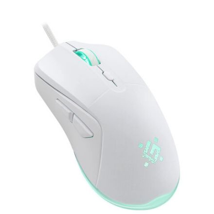 Мышь проводная DEFENDER Arga GM-049, 1200/1800/2400/3600 dpi, 5 кнопок + 1 колесо-кнопка, белый, 52048