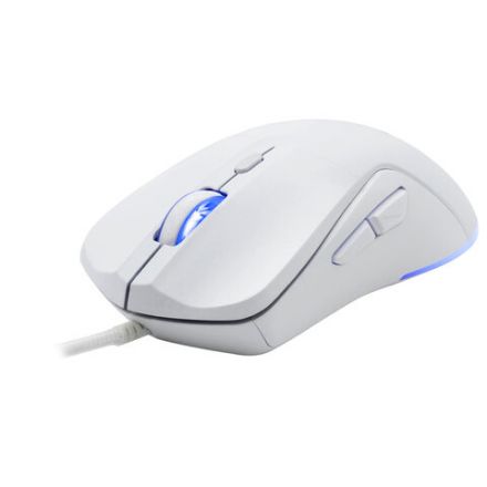 Мышь проводная DEFENDER Arga GM-049, 1200/1800/2400/3600 dpi, 5 кнопок + 1 колесо-кнопка, белый, 52048