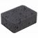 Губки для посуды BIG BLACK 95х70х35 мм КОМПЛЕКТ 10 шт., КРУПНОПОРИСТЫЙ поролон/абразив LAIMA, 608650