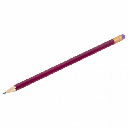 Карандаш чернографитный KOH-I-NOOR, 1 шт., "Astra", НВ, с ластиком, корпус ассорти, заточенный, 1380, 1380002017KSRU
