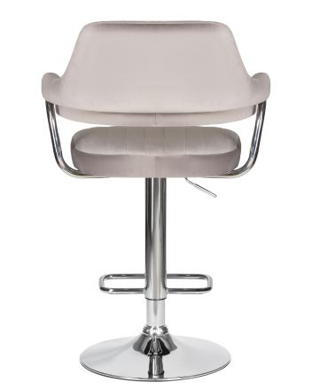 Стул барный DOBRIN CHARLY, серый велюр (MJ9-75) Стул барный DOBRIN CHARLY, серый велюр (MJ9-75)