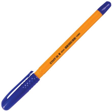 Ручка шариковая STAFF "EVERYDAY BP-247 Orange", СИНЯЯ, шестигранная, корпус оранжевый, линия письма 0,5 мм, 142661 Ручка шариковая STAFF "EVERYDAY BP-247 Orange", СИНЯЯ, шестигранная, корпус оранжевый, линия письма 0,5 мм, 142661