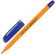 Ручка шариковая STAFF "EVERYDAY BP-247 Orange", СИНЯЯ, шестигранная, корпус оранжевый, линия письма 0,5 мм, 142661