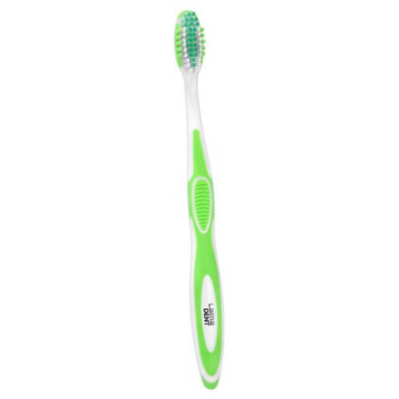 Зубная щетка средней жесткости, LAIMA DENT "MASSAGER", с массажными щетинками, 609318
